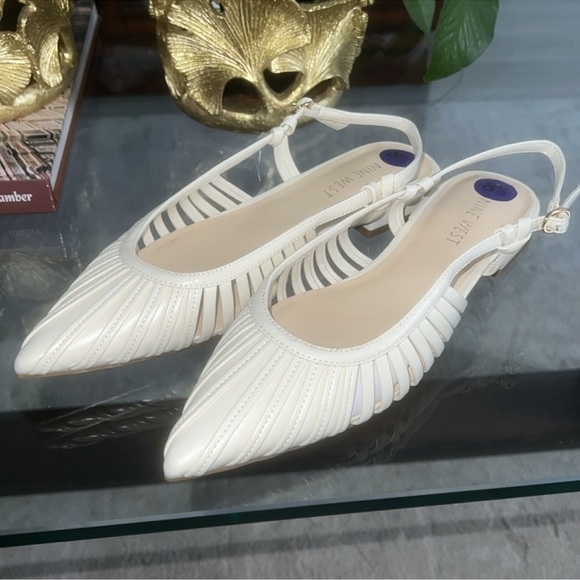 Nine West Densi Pointy Slingback Flats - Picture 4 of 7